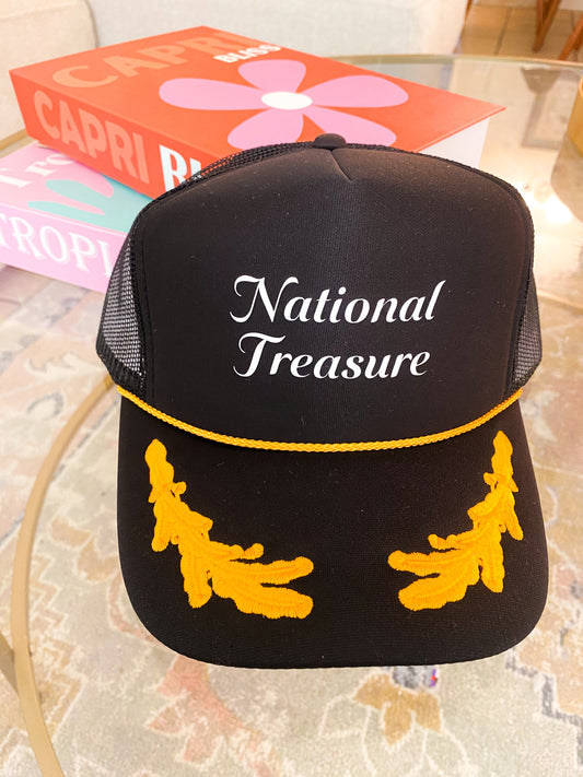 TRUCKER HAT - national treasure